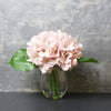 Artificial Hydrangea - In Glass Vase - Love Roobarb
